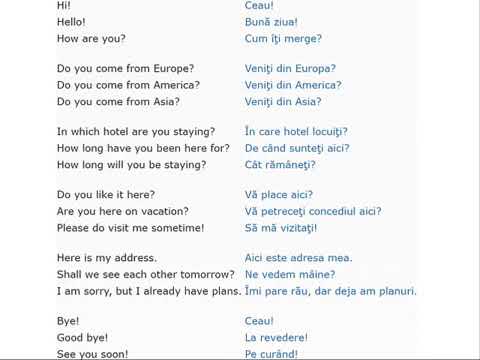 ROMANIAN language course 100 LESSONS + TEXT