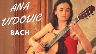 Ana Vidovic plays from the Cello Suite No. 1 Prelude in G Major BWV 1007