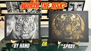 Laser Engraving on Hand-Painted Canvas: Is It Worth the Trouble?