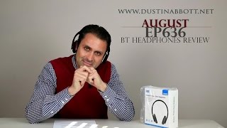 August EP636 Bluetooth + NFC Headphones Review and Giveaway