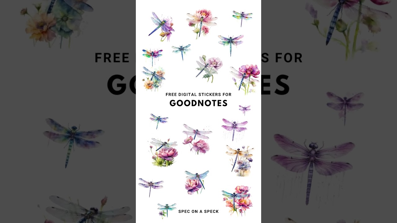 Use Free Clipart as Goodnotes Stickers