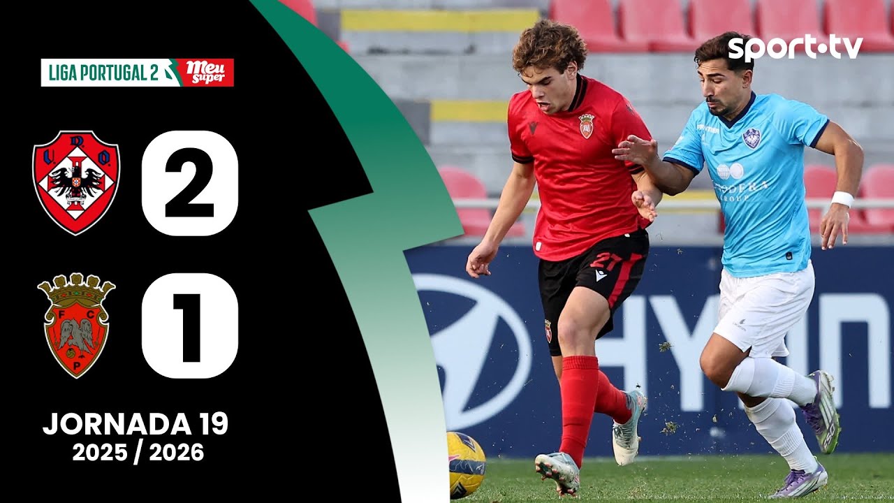 UD Oliveirense vs Penafiel Highlights