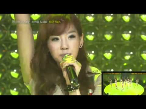 [HD][090730] SNSD - Tell Me Your Wish (Genie) @ TaeYeon Multi Angle