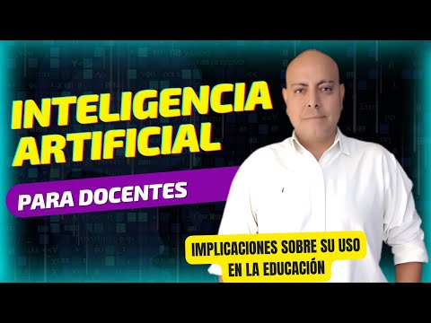 (🚨ATENCIÓN🚨) INTELIGENCIA ARTIFICIAL PARA DOCENTES MASTER CLASS  - IA PARA PROFESORES  - EDUCATAC