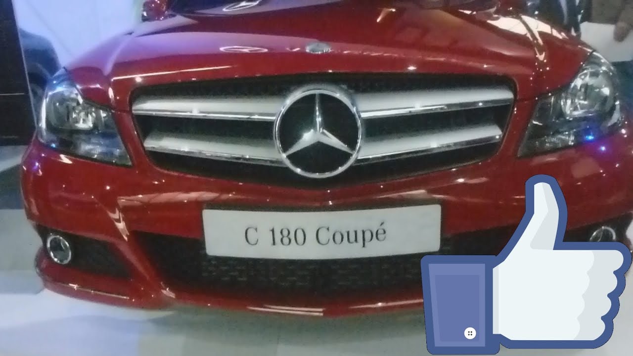Mercedes Benz C 180 Coupe 2013 Salón Automóvil FULL HD