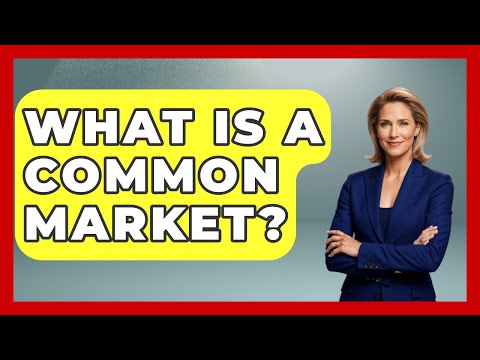 What Is A Common Market? - Learn About Economics