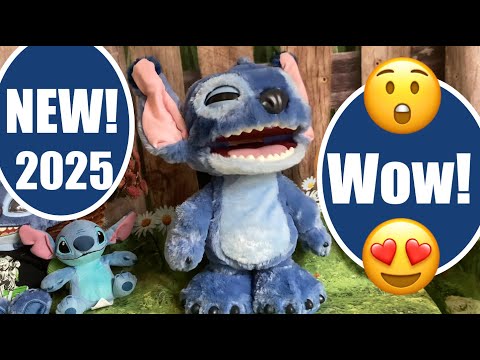 New Interactive Animatronic Toys 2025: Disney Stitch Ultimate Stitch unboxing, demonstration, review