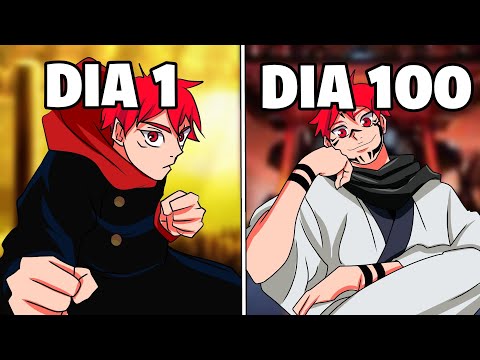 SOBREVIVI 100 DIAS NO JUJUTSU KAISEN HARDCORE DO MINECRAFT! - O FILME