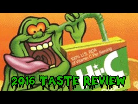 Hi-C Ecto-Cooler 2016 Drink Taste Test / Review