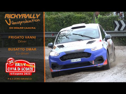 OBC FRIGATO - BUSATTO // 20° Rally Citta' di Scorze' 2023 // P.S.4 Zero Branco