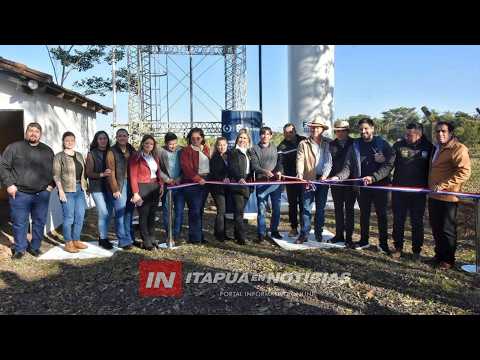 GOBERNADOR INAUGURÓ SISTEMA DE AGUA POTABLE EN SAN ISIDRO - GRAL. DELGADO