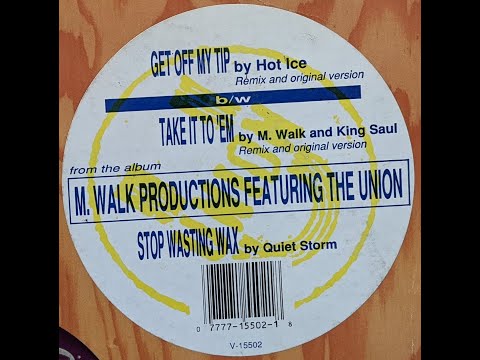 DJ M-Walk Presents - The Union (12" Single #1) (1989)