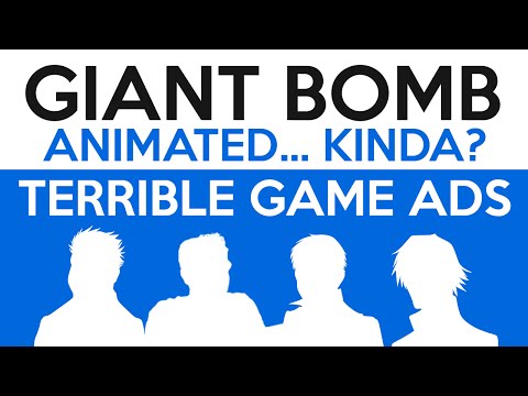 Giant Bombcast Animated (Kinda) - Terrible Game Ads
