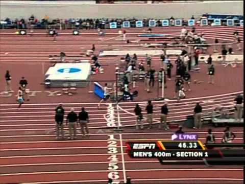 2011 NCAA Indoor Men's 400m Final (Section 1)