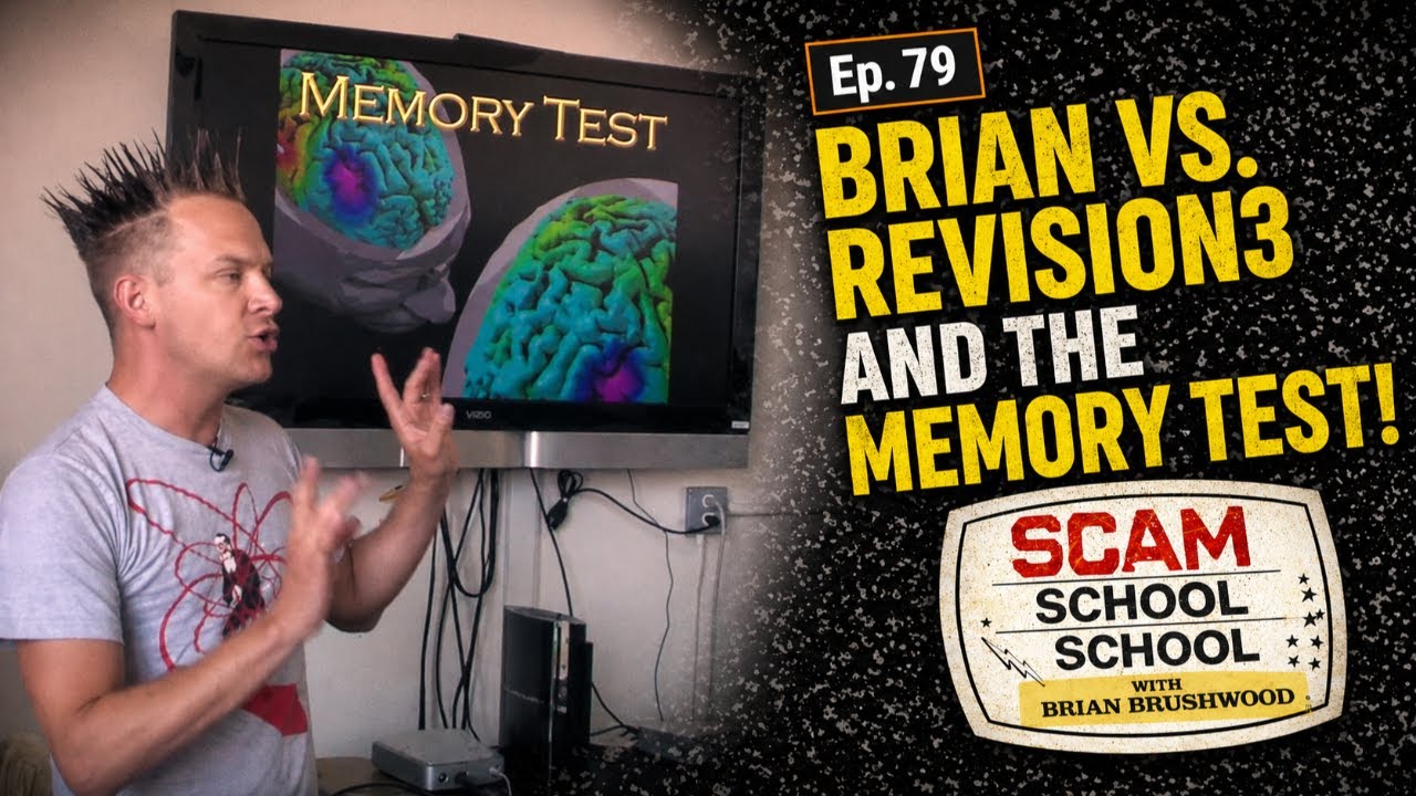 Take This Memory Test! It's Amazing! (Ep79 Scam School School)