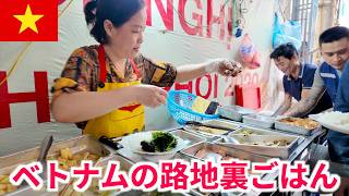 安くてうまい！結局こういうローカル路地が一番おいしい！【ベトナム・ハノイ散歩】