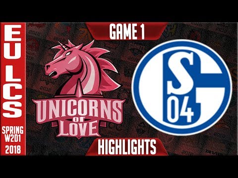 UOL vs S04 Highlights ALL GAMES | EU LCS Spring 2018 S8 W2D1 | Unicorns of Love vs FC Schalke 04 Hig