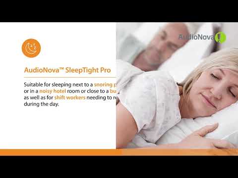AudioNova SleepTight Pro - earplugs for sleeping