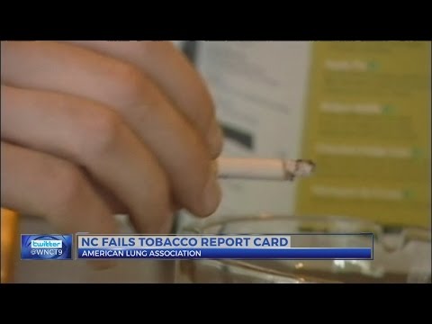 NC fails Lung Association tobacco control report card