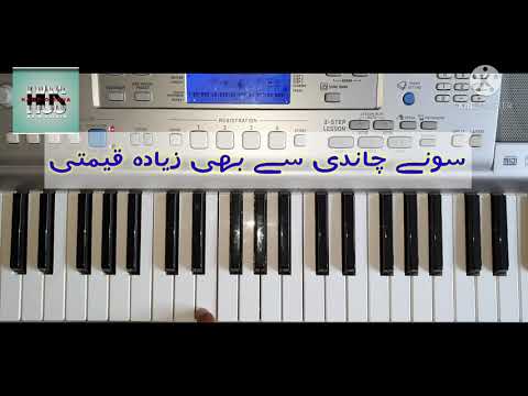 Sonay Chandi Notation || Harmonium Lesson || Masihi Geet Notation