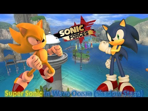 Sonic Forces (PC) Mod Part 8_ Super Sonic in Wave Ocean (Shadow Stage) (1080p60fps)