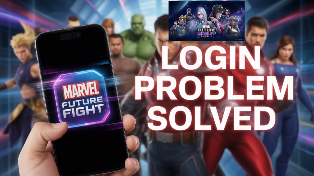How to Solve MARVEL Future Fight App Login Issue I App Won’t Open