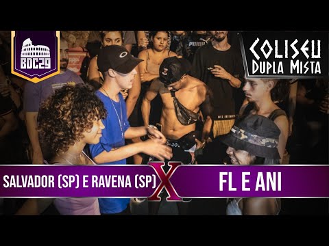 (DUELO DE CASAIS) SALVADOR (SP) E RAVENA (SP) X FL E ANI - 2 FASE - BATALHA DO COLISEU EDIÇÃO #29