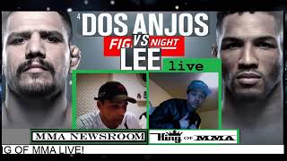 UFC FIGHT NIGHT ROCHESTER R DOS ANJOS VS KEVIN LEE