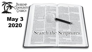 Search the Scriptures – May 2020
