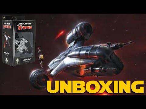 Star Wars X-Wing Razor Crest Unboxing! Razor Crest Expansion