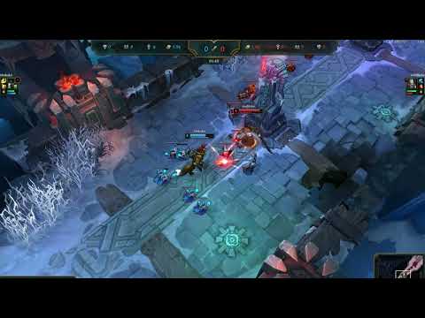 1v1, ARAM,  Tryndamere vs Warwick - Platinum level
