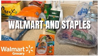 NEW! WALMART DELIVERY & STAPLES - SCHOOL SUPPLIES - CHATTY
