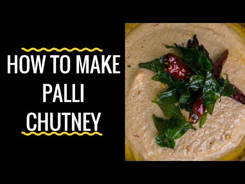 How do you make a palli chutney