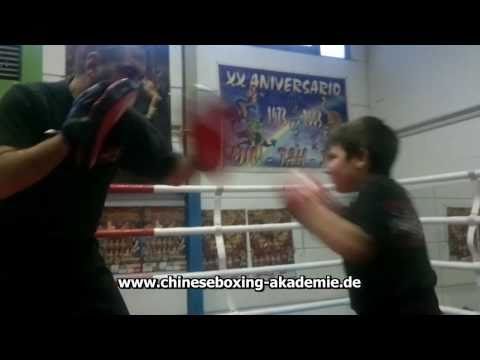 Sifu Nihat Atamtürk - Pratzentraining mit dem 7 jährigen Koray