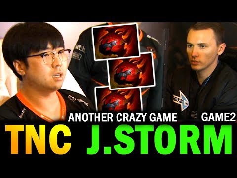 Another CRAZY GAME!! (Game 2) TNC vs J.STORM MDL Major Dota 2