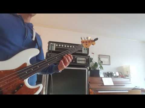 Fender 62 fretless jazz bass of doom and Acoustic control 360/ 361/320
