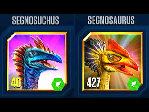 SEGNOSUCHUS VS SEGNOSAURUS | JURASSIC WORLD THE GAME