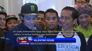 Download lagu NET12 - Jorge Lorenzo dan Valentino Rossi jadi tamu Jokowi mp3