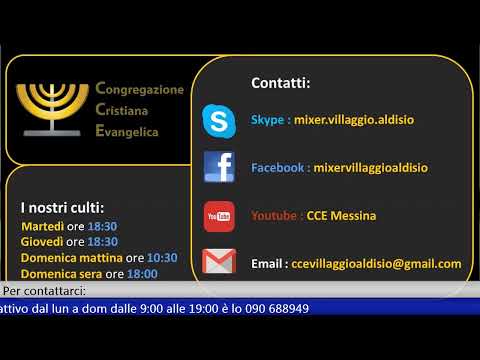 2022-04-14 Culto Giovedì - Fr. Marretta - Fr. Gemelli - Apocalisse Cap 1 vers 8