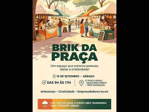 1º Brik - Praça - Três Passos - RS