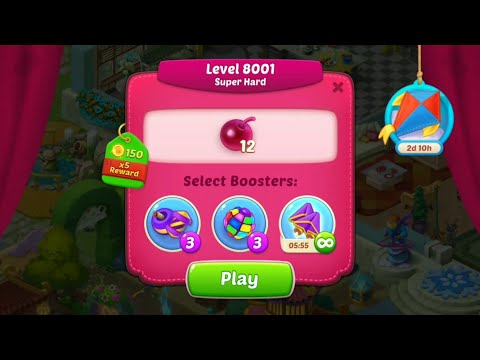 Homescapes Level 8001 - 8010: Overcoming the Odds