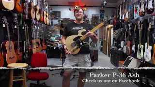 Video thumbnail for Parker P36 Ash with Fishman Piezo Saddles by Guitars United