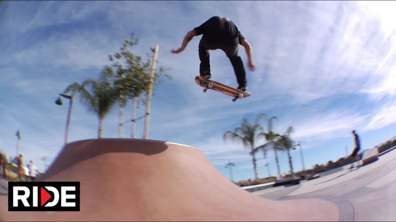 Skatepark Check with Jordan Hoffart - The Encinitas Skate Plaza 
