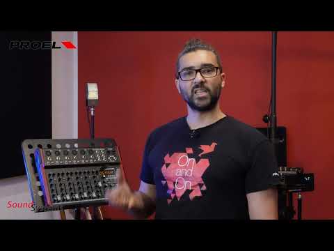 Dia 9–PROEL PLAYMIX8, mikseri, USB-toisto ja äänitys, Bluetooth  (video)