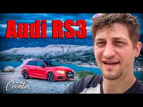 Audi RS3 na PAGu - vlog z Chorwacji