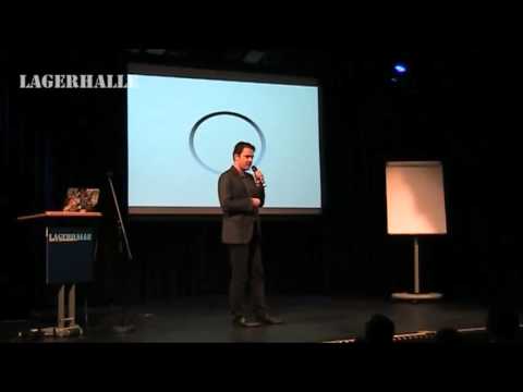 Matthias Warkus beim 4. Osnabrücker Sciene Slam