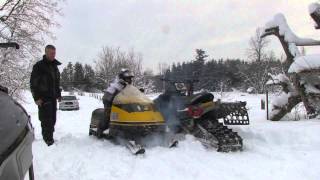 Elan, XLT, 700 mod at the farm, good times!!!  PowerModz!