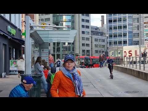 Reise med buss 31 i Oslo sentrum (2022)