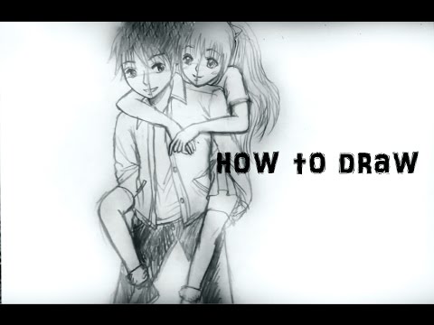 Piggyback Ride Drawing Reference