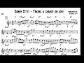 Sonny Stitt - Taking A Chance On Love (transcription)